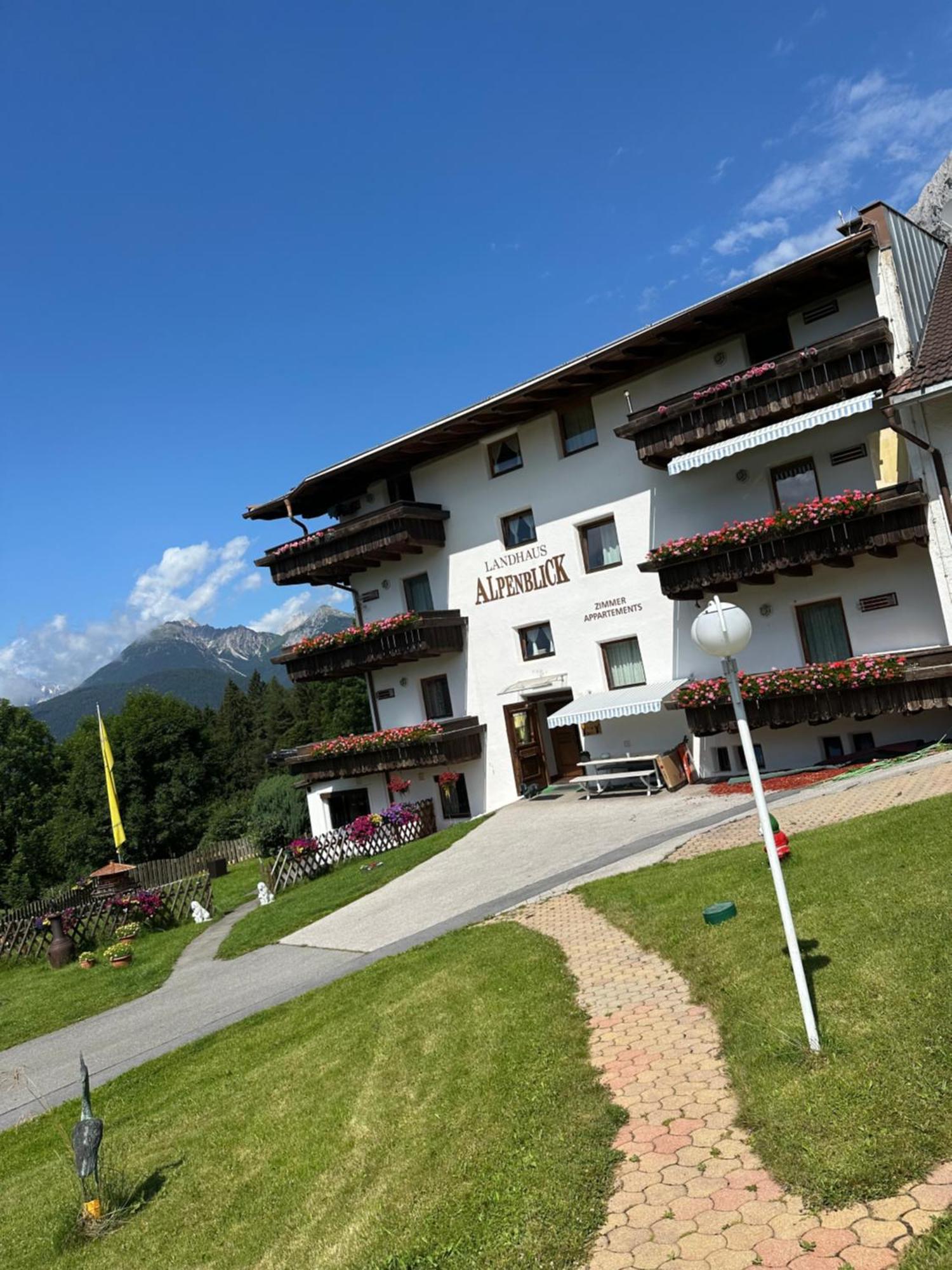 Landhaus Alpenblick Obsteig Exterior foto